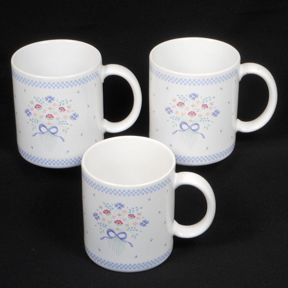3 Dena's Garden mugs by Certified Int'l Corp Japan